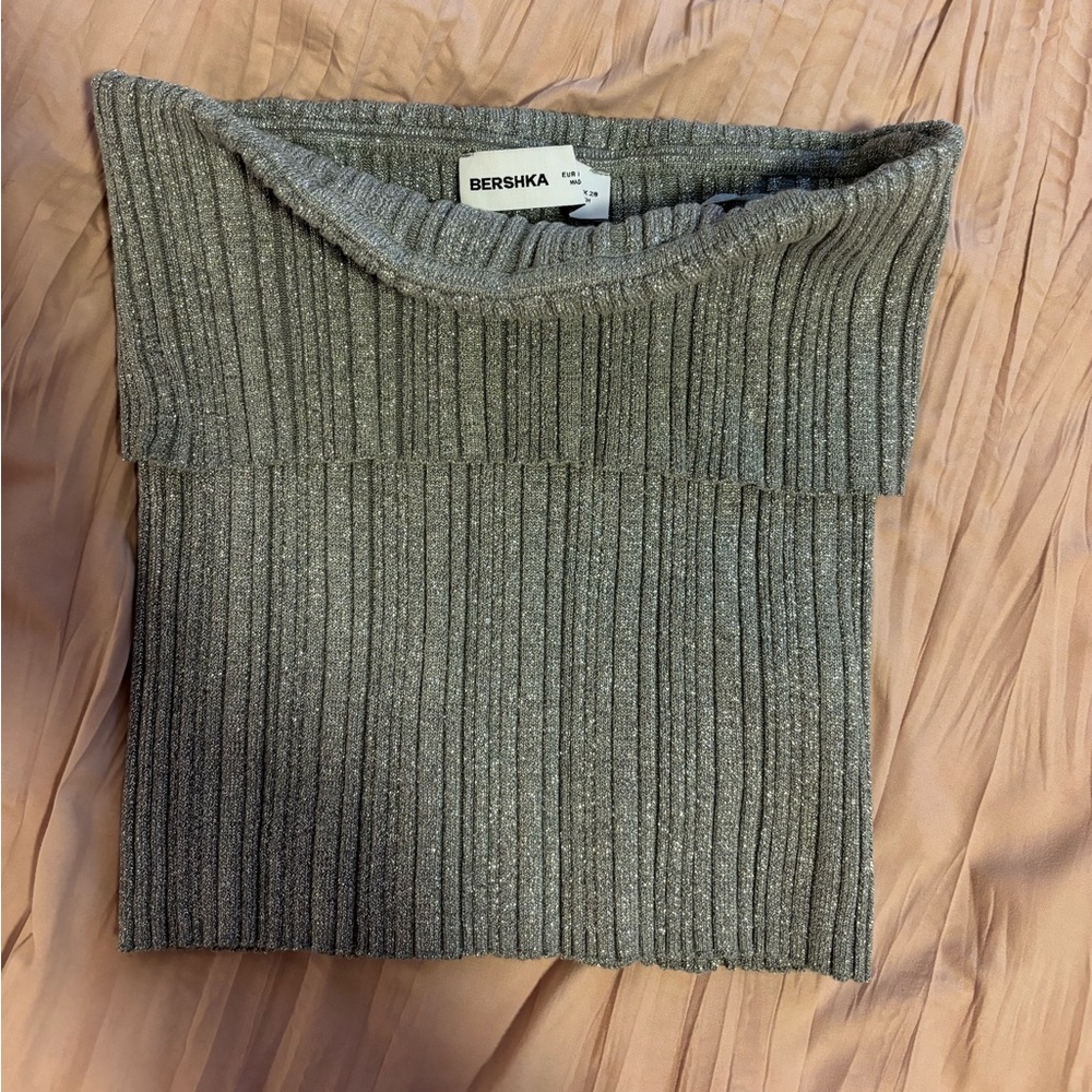 BERSHKA going out tube top